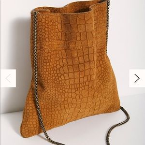 Nicolette Suede Crossbody